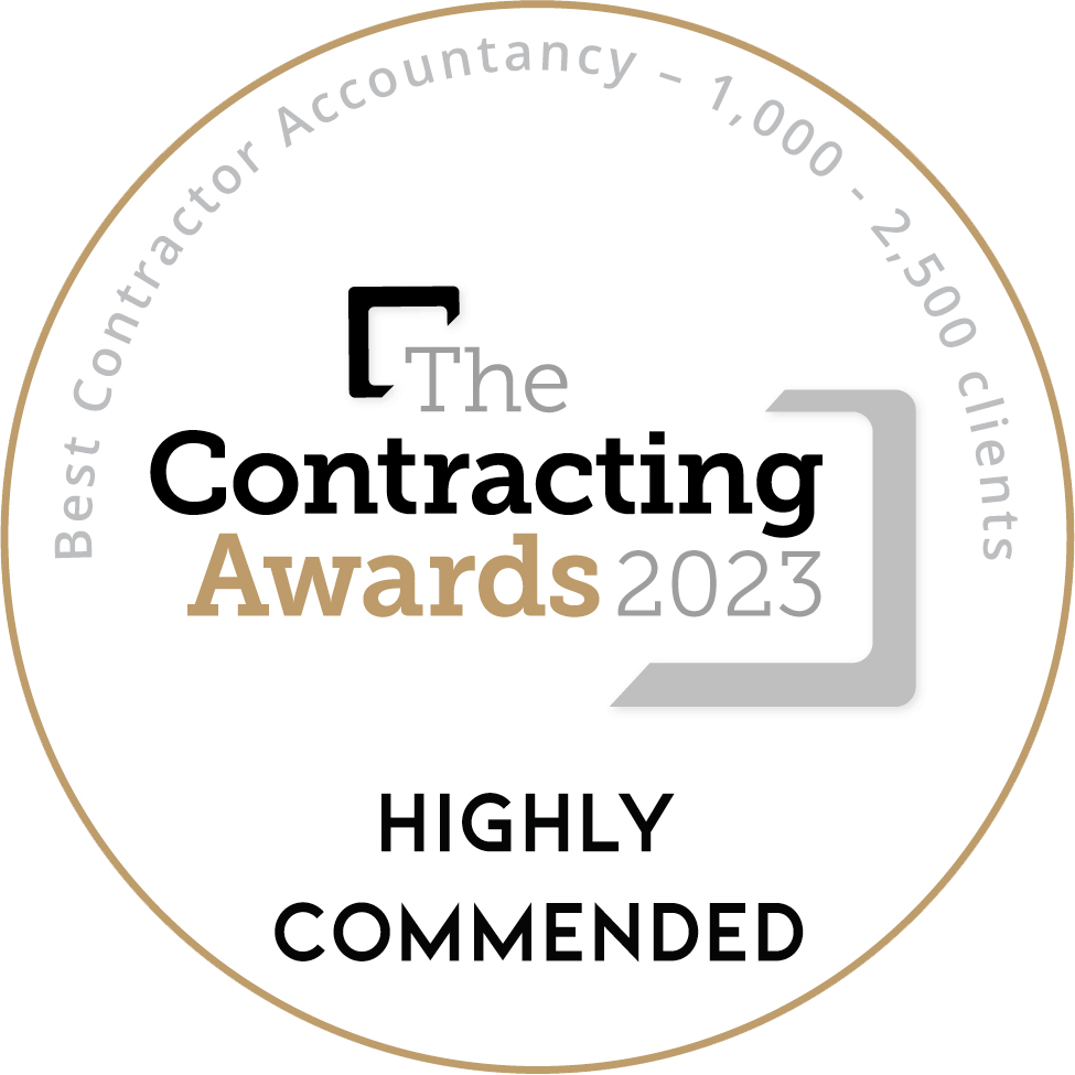 DA Contracting Awards 2023 highly commended badge